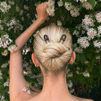 Hair Pin Rhodium - Fermaglio per capelli